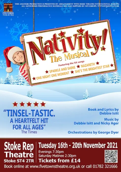 Five Towns Theatre's Nativity! The Musical poster